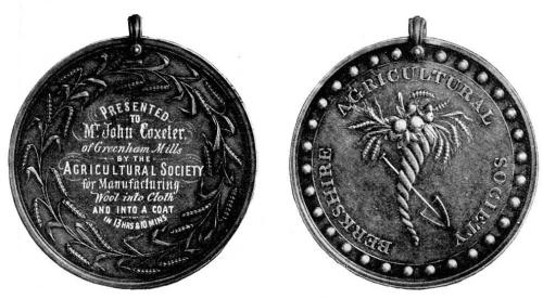 Photo. of the Medal.