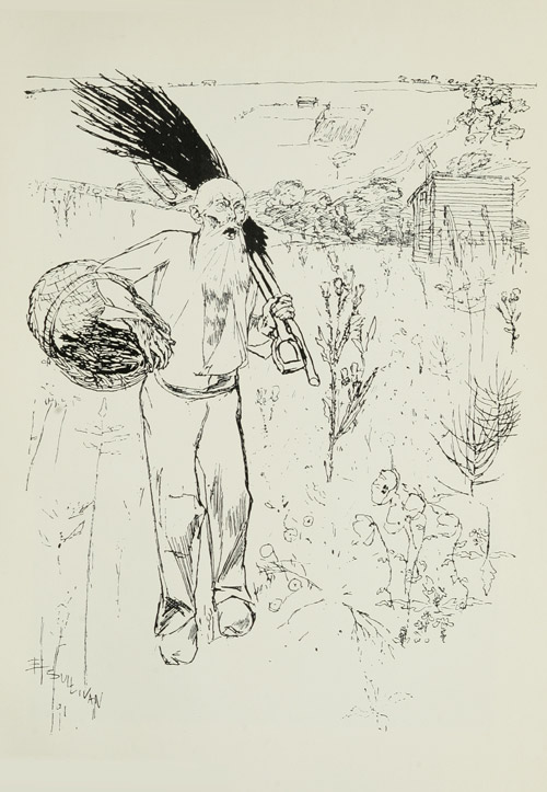 Illustration: The Old Man's Garden