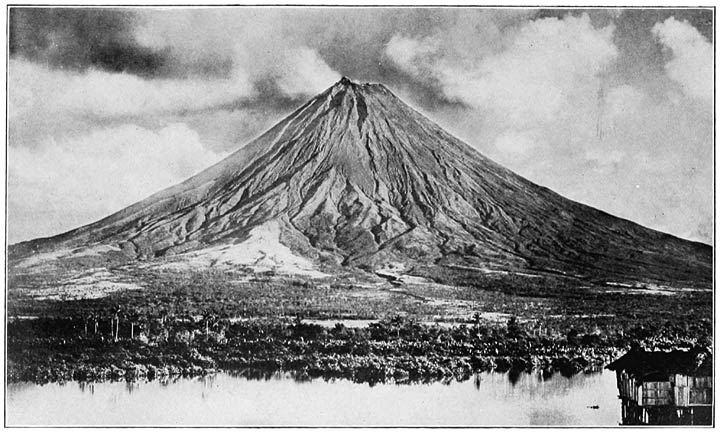 Mayon Volcano.