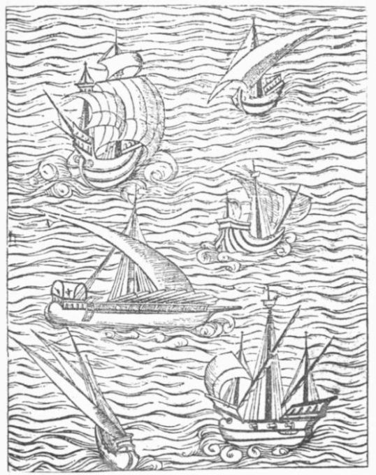 SHIPS OF COLUMBUS'S TIME.