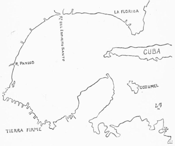 GULF OF MEXICO, 1520.