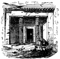 Fig. 9.—Second Rock-cut Tomb at Beni-hassan.