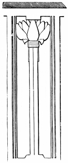 Fig. 10.—Pier Decoration from the Tombs of
Sauiet-el-Meytin.