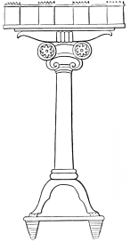 Fig. 51.—Table upon an Assyrian Relief.