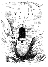 Fig. 52.—Mouth of a Channel under the
Northwestern Palace, Nimrud.