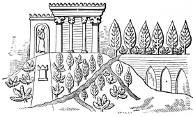 Fig. 57.—Relief from the Northern Palace of Coyundjic.