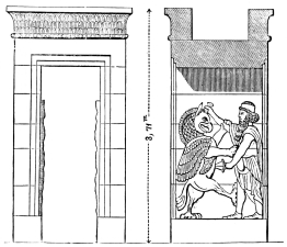 Fig. 86.—Persian Door-casing.