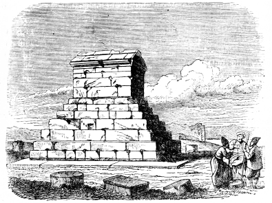 Fig. 90.—Tomb of Cyrus.