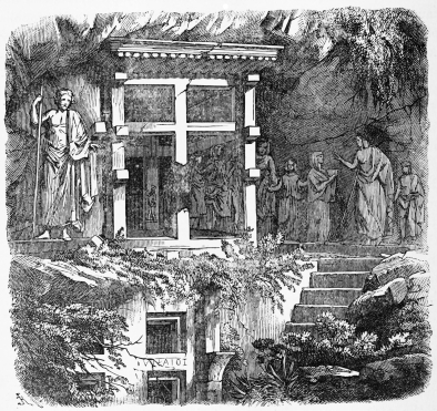 Fig. 112.—Rock-cut Tomb at Myra.