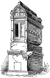Fig. 114.—Sarcophagus at Antiphellos.