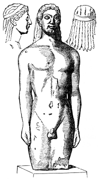 Fig. 194.—Apollo of Thera.