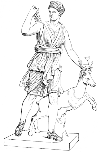 Fig. 241.—Artemis of Versailles.