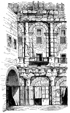 Fig. 281.—Theatre of Marcellus, Rome.