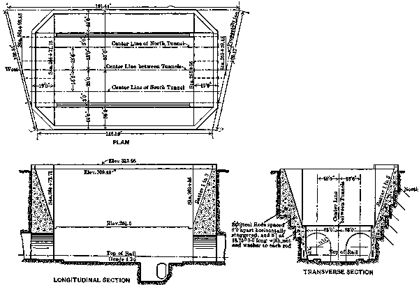 Final Design of Weehawken Shaft Plan Fig. 1.
