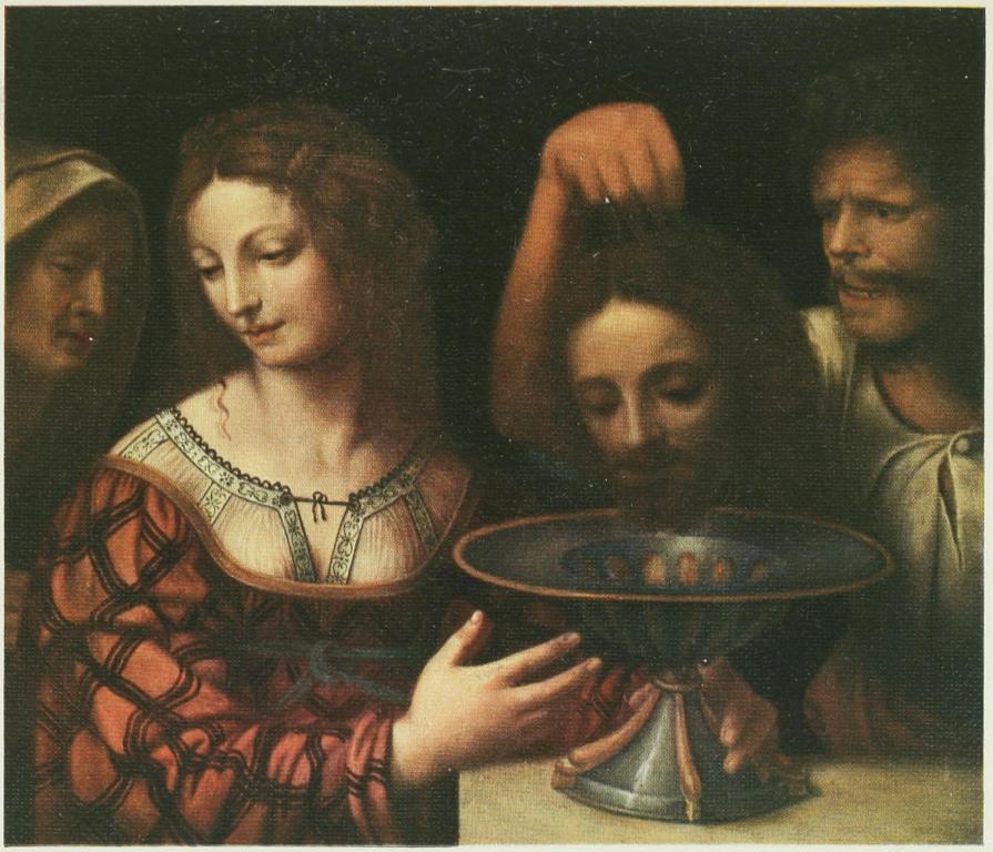 PLATE III.&mdash;SALOM&Eacute; AND THE HEAD OF ST. JOHN
THE BAPTIST