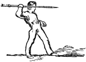 Throwing the javelin