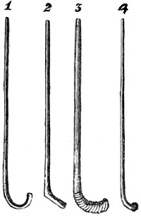 Different hockey-sticks
