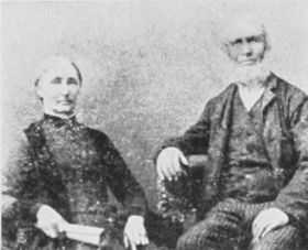 MR. AND MRS. ISAAC MILLBURN Early Settlers