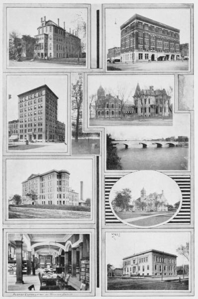 PUBLIC AND COMMERCIAL BUILDINGS IN CEDAR RAPIDS, 1910