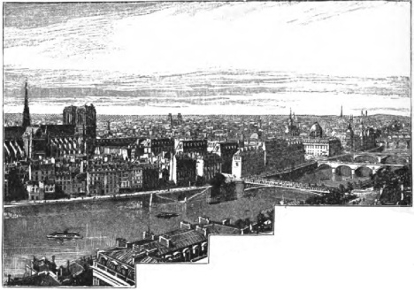 THE LEFT BANK OF THE SEINE, FROM NOTRE-DAME.