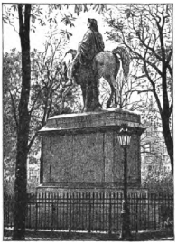 STATUE OF LOUIS XIII. IN THE PLACE DES VOSGES.