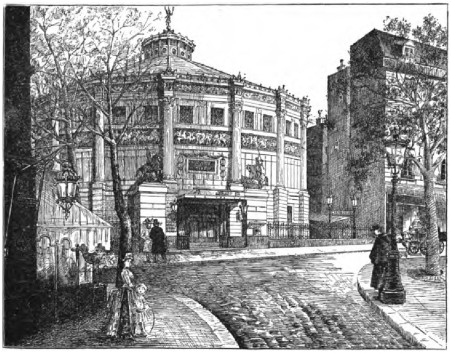 THE WINTER CIRCUS IN THE BOULEVARD DES FILLES DE
CALVAIRE.