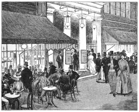 ENTRANCE TO THE THÉÂTRE DES VARIÉTÉS, BOULEVARD
MONTMARTRE.