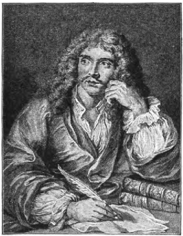 MOLIÈRE.

(From the Painting by Coypel in the Comédie Française.)