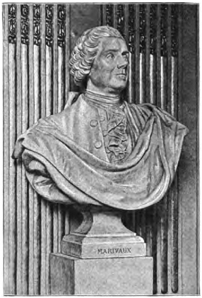 MARIVAUX.

(From the Bust by Mlle. Dubois-Davesne in the Comédie Française.)