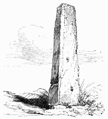 Usual shape of a menhir