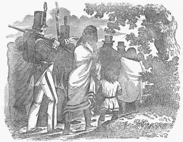 Removal of the Creek Indians.