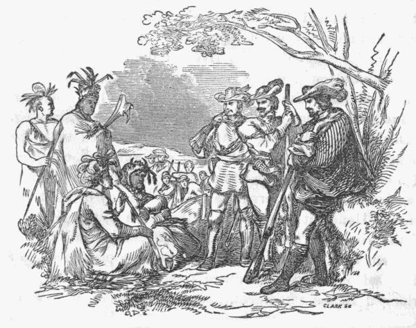 Champlain's Interview with the Algonquins.