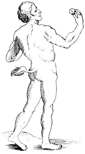 A tailed man
