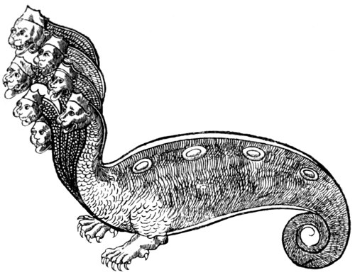 A Serpent with seven heads