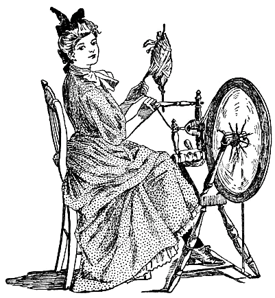 Girl spinning