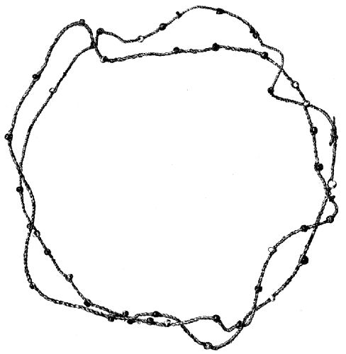 Fig.
438.—Two-strand medicine cord (Apache).