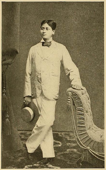 Author in Silken Suit: Kind Worn by High-class Natives.