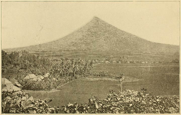 Volcano of Albay, a Near View.