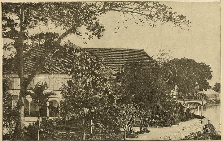 A Rear View of the Governor-General’s Palace.