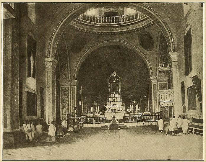 Interior of the Cathedral, Where All Processions Begin and End.