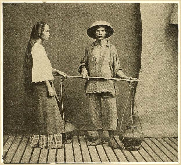 A Water-carrier and Customer.