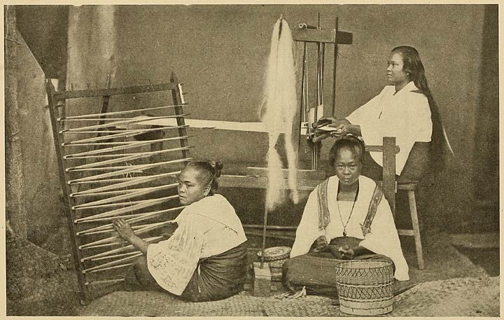 Weaving the Beautiful Piña Cloth.