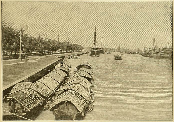 Entrance of the River Pasig, Manila.