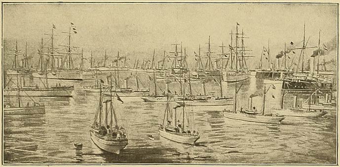 The Spanish Fleet, as It Appeared in the Philippine Waters