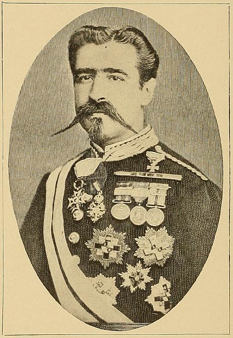 Don Basilo Augustin: Spanish Captain-General of the Philippine Islands.