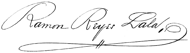 Signature of Ramon Reyes Lala