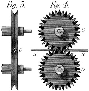 Gear wheels with driving chord