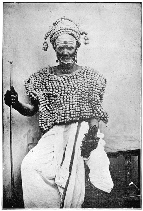 Telugu Brāhman with Rudraksha Coat.