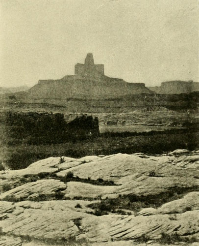 The Butte of the
Cross, between Labyrinth and Stillwater Canyons.
