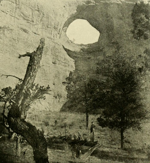 The “Hole in the
Wall,” near Ft. Defiance, Arizona.